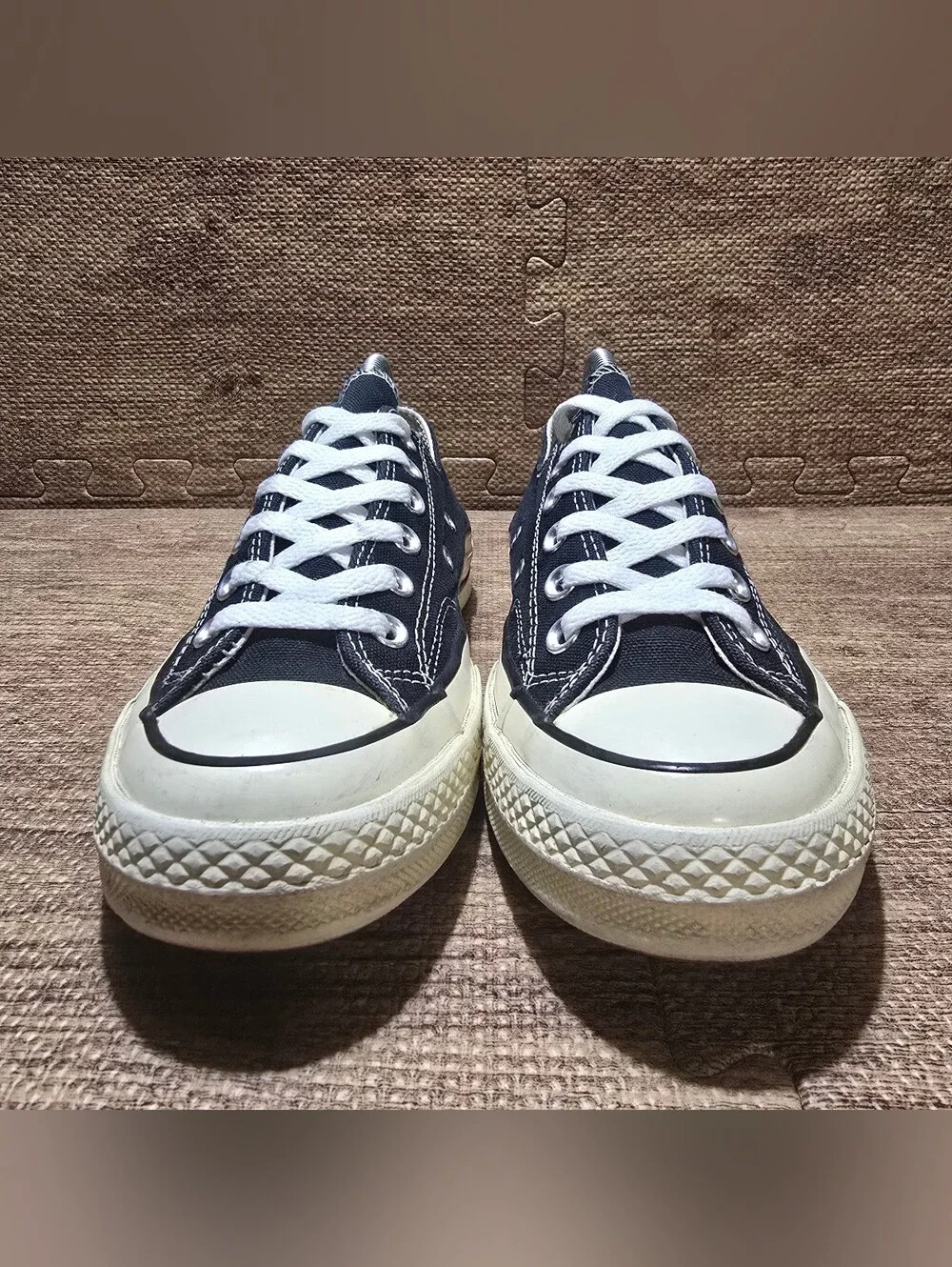 Converse Chuck 70 Ox Low Black White Canvas Womens Size 7 Sneakers Shoes Low Top